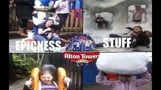 Alton Towers VLOG 2015-OMG 37 MINS - XMineCraftProXD