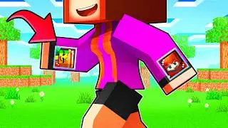 Talcado and Awariz built a house inside Anna's arms in Minecraft!
