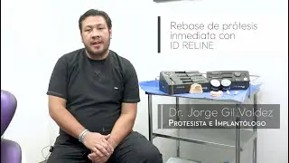Rebase de prótesis inmediata con ID Reline