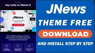 Jnews Theme Free Download | Paid Theme For Free | 100% Work | Step by Step | WordPress Tutorials
