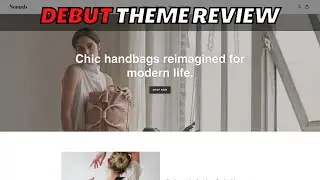 Shopify Debut Theme Review & Overview