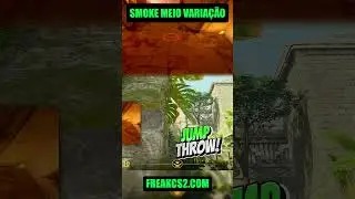 Smoke (variação) - Meio - Ancient - CS2  #csgo #dicascsgo #cs2  #counterstrike