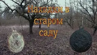 Коп в старом САДУ! Серебряная монета порадовала! Поиск монет с металлоискателем! КОП и РЫБАЛКА!