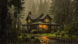 Heavy Rain for Sleeping & Insomnia Relief | Deep Sleep Tonight with Rain Sounds - ASMR