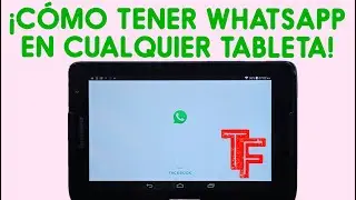 🤔How to install WhatsApp on my tablet without a SIM card?👉See how easy it is!