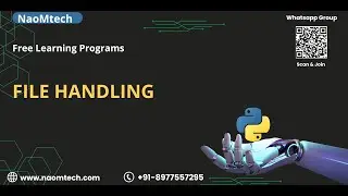 25.Mastering Python | File Handling | File Modes | How to Create, Read and Write to a File.
