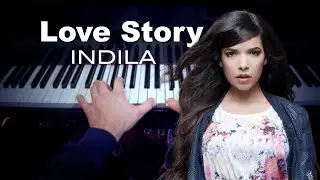 Love Story - Indila ( Advanced but Easy Piano Cover ) [ sheet music ]