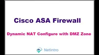 Firewall NAT | 2. Cisco ASA Dynamic NAT with DMZ