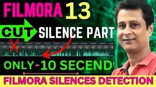 Filmora 13 Silence Detection | Filmora 13 Tutorial | Filmora Video Editor