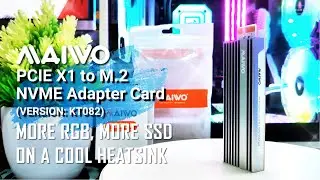 NVME PCIEx1 Adapter | Add More M.2 NVME SSD & RGB to your PC