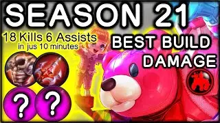 SEASON 21 JAWHEAD BEST BUILD DAMAGE TYPE MLBB MONTAGE