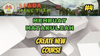 #4.  Membuat Mata kuliah Baru SPADA Hang Tuah