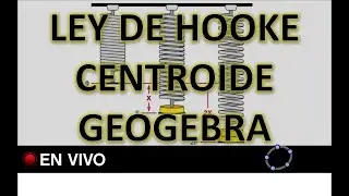 Aplicaciones de la Integral - Ley de Hooke - Centroide y Centro de Masa - GEOGEBRA