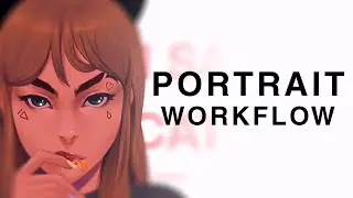 DRAW A PORTRAIT DIGITALLY