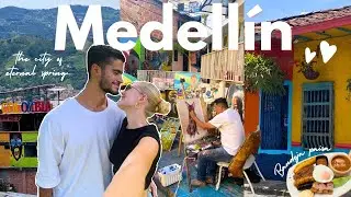 MEDELLIN COLOMBIA VLOG | Trying Bandeja Paisa, Comuna 13 Tour & Plaza Botero!!