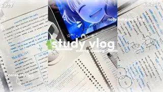 REALISTIC study vlog ⊹