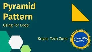Java for loop pyramid pattern