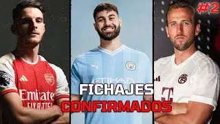 RUMORES y FICHAJES del Fútbol Europeo YA CONFIRMADOS de la Temporada 2023 / 2024 #2