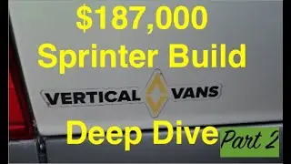 Mercedes-Benz Sprinter AWD Conversion Van // by Vertical Vans - Deep Dive Part 2