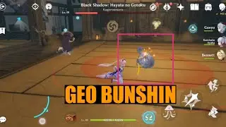 Defeat Kageroumaru without being hit by his Canine Art: Geo Bunshin skill