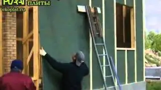 Строительство, утепление, звукоизоляция дома с Финским  ISOPLAAT и декоративными панелями ISOTEX