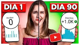 ✅ Como CONSEGUIR 1000 INSCRITOS no YOUTUBE em 90 DIAS!
