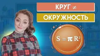 КАК НАЙТИ ПЛОЩАДЬ КРУГА? · Формула и примеры · Как измерить? Формула · Математика 6 класс