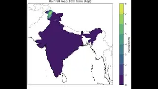 XARRAY: How to plot and visualize rainfall data stored in netCDF file using XARRAY. 