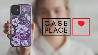 Чехол с жидкими блестками от Case Place