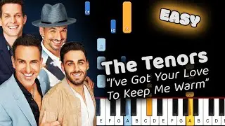 Learn To Play I've Got Your Love To Keep Me Warm The Tenors on Piano! (Easy)