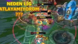 NEDEN LİG ATLAYAMIYORUM ? |1 AFK,3 FEEDER | 3.2 MİLYON KARTHUS BİLE FEEDLEDİ :( |