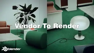 How I Import REAL Furniture from Brands into Blender (Archviz Workflow)