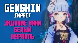 АЯКА ЗАДАНИЕ БЕЛЫЙ ЖУРАВЛЬ | ОТПЕЧАТКИ НОГ И ПОДОЗРИТЕЛЬНОЕ МЕСТО | GENSHIN IMPACT