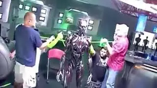 Behind the scene of robot movie.《A30SV》