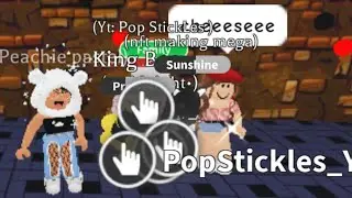 playing roblox with my cousin Pop Stikles✨