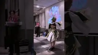 Lisa Minci from genshin impact cosplay