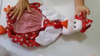 Puxa saco galinha vermelha