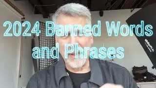 Banned words and phrases for YouTube photography channels!