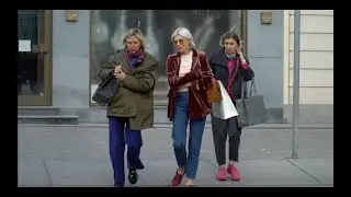 Шикарный московский осенний стритстайл. Стильные женщины 50+