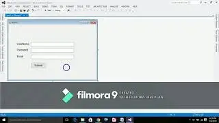 student login form with text box message