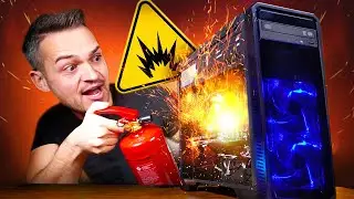 HORROR!! Dieser Gaming PC EXPLODIERT in unserem Test... 