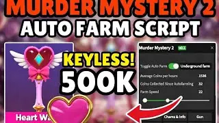 Murder Mystery 2 script | Auto farm | Esp| Aimbot Murder | Support all executors 