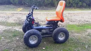 HomeMade Four-Wheeled Scooter / 4 wheel scooter