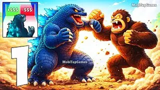 Kaiju Run – Giant Monster Evolution & Rampage Gameplay (iOS, Android)