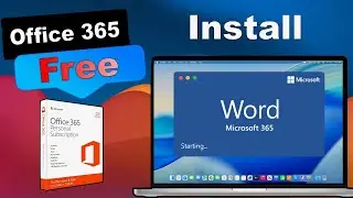 How to Install Microsoft Office 365 for FREE on Mac & PC  (2025 Step-by-Step Guide)