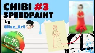 CHIBI #3 Speedpaint Paint Tool Sai