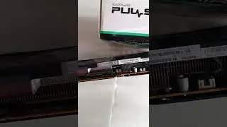 AMD RX 7600 XT 16GB Sapphire Pulse #rx7600xt #pulse #amd #shorts