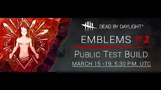 Dead by Daylight Emblems PTB #2 - Survivor Gameplay vs. TheKller | Ranking up more balanced now?