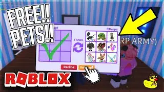 NEW *SECRET* WAY TO GET FREE PETS(WORKING 2020!!) | Roblox Adopt Me