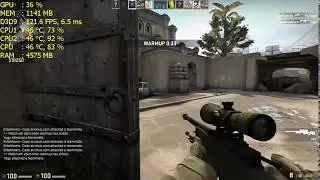 Counter-Strike: Global Offensive on GTX 1050 Ti 4gb RAM Intel Pentium G4500